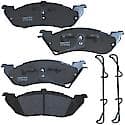 Severe Duty Semi-Metallic Brake Pads - Front (4-Pad Set)