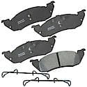 Severe Duty Semi-Metallic Brake Pads - Front (4-Pad Set)