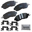 Brake Pads: With Hardware, Ceramic, Better Performance, Quiet