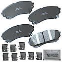 Semi-Metallic Brake Pads - (4-Pad Set)