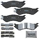 Brake Pads With Hardware, Better Performance, Longer Life, Quiet, Ideal For Towing