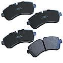 Severe Duty Brake Pads With Hardware, Ideal For Heavy Towing And Hauling