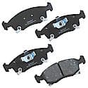 Brake Pads: Ceramic, Long Life and Quiet