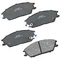 Brake Pads: Ceramic, Long Life and Quiet