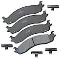 Brake Pads: With Hardware, Ceramic, Long Life and Quiet