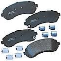 Brake Pads: With Hardware, Ceramic, Long Life and Quiet