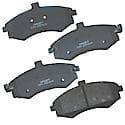 Brake Pads: Ceramic, Long Life and Quiet