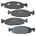 Brake Pads: Ceramic, Long Life and Quiet