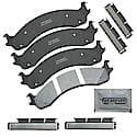 Brake Pads: With Hardware, Semi-metallic, Better Performance, Quiet