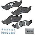 Semi-Metallic Brake Pads - (4-Pad Set)