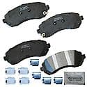 Semi-Metallic Brake Pads - (4-Pad Set)