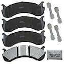 Brake Pads: With Hardware, Semi-metallic, Better Performance, Quiet