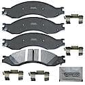 Brake Pads: With Hardware, Semi-metallic, Better Performance, Quiet