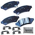 Semi-Metallic Brake Pads - (4-Pad Set)