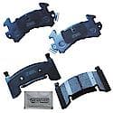 Brake Pads: Semi-metallic, Better Performance, Quiet