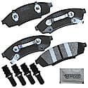 Semi-Metallic Brake Pads - (4-Pad Set)