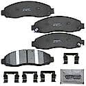 Semi-Metallic Brake Pads - (4-Pad Set)