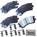 Brake Pads: With Hardware, Semi-metallic, Better Performance, Quiet