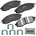 Semi-Metallic Brake Pads - (4-Pad Set)