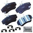 Brake Pads With Hardware, Semi-Metallic, Better Performance, Longer Life, Quiet