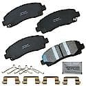 Brake Pads: With Hardware, Ceramic, Better Performance, Quiet