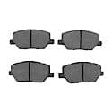 Ceramic Brake Pads - Front (4-Pad Set)