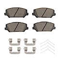 Ceramic Brake Pads - (4-Pad Set)