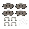 Ceramic Brake Pads - (4-Pad Set)