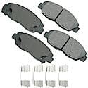 Ceramic Brake Pads Ultra-Premium with Hardware