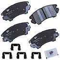 Brake Pads: With Hardware, Semi-metallic, Better Performance, Quiet