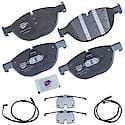 Semi-Metallic Brake Pads - (4-Pad Set)