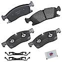 Severe Duty Brake Pads With Hardware, Ideal For Heavy Towing And Hauling