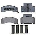 Semi-Metallic Disc Brake Pad Set - Front