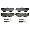 Semi-Metallic Front Disc Brake Pad Set