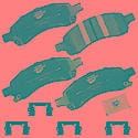 Ceramic Brake Pads - (4-Pad Set)