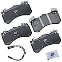 Semi-Metallic Brake Pads - (4-Pad Set)