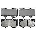 Semi-Metallic Front Disc Brake Pad Set