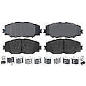 Ceramic Front Disc Brake Pad Set