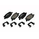 Disc Brake Pad Set with Clips - Front
