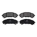 Severe Duty Brake Pads: With Hardware, Semi-metallic, Ideal for Heavy Towing