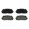 Brake Pads: Semi-Metallic, Reliable and Dependable Stopping - Front