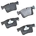 Brake Pads: Semi-metallic, Long Life and Quiet