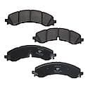 Severe Duty Brake Pads With Hardware, Ideal For Heavy Towing And Hauling