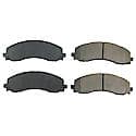 Z16 Low-Dust Ceramic Brake Pads - Front