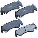 Brake Pads: Ceramic, Long Life and Quiet