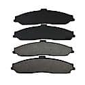 Semi-Metallic Brake Pads - (4-Pad Set)