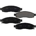 Semi-Metallic Brake Pads - Front (4-Pad Set)