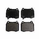 Semi-Metallic Brake Pads - Front (4-Pad Set)