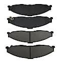 Semi-Metallic Brake Pads - Front (4-Pad Set)