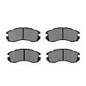 Semi-Metallic Brake Pads - Front (4-Pad Set)